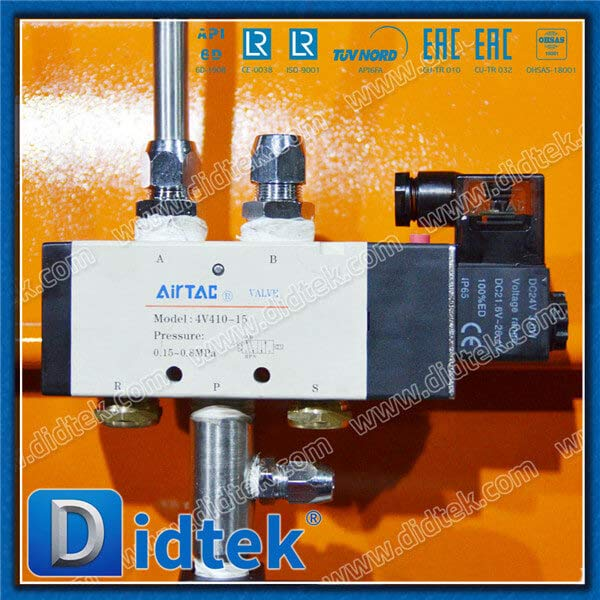 Valve de porte pneumatique du matériau WC6