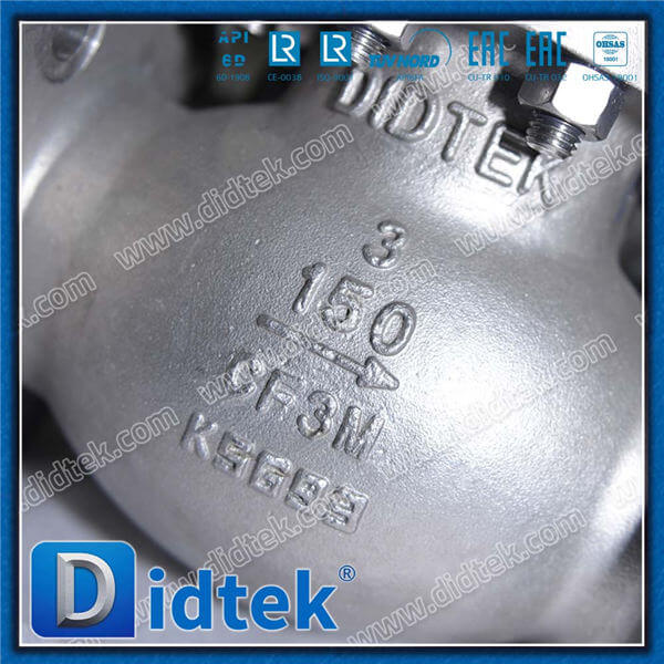 Acier inoxydable A351 CF3M HW Globe Valve