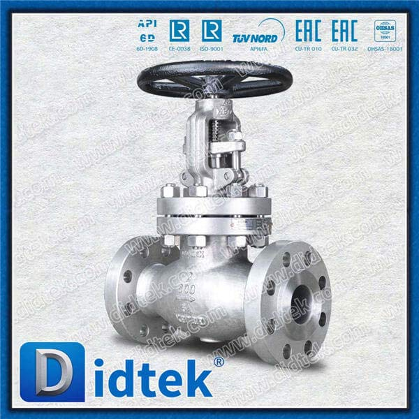 Acier inoxydable duplex 5A Valve globe anti-corrosion 80% d'acide sulfurique