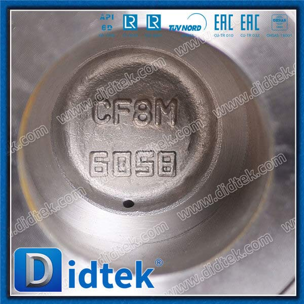 API600 -52 ℃ Vanne de porte cryogénique avec garniture de matériau A351-CF8m n ° 10