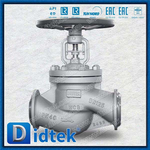 PN40 Cast Steel WCB Bellows Valve