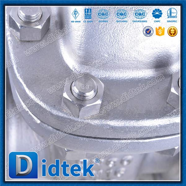 DIN GATE VALVE-DN80, CF8, roue à main, bride