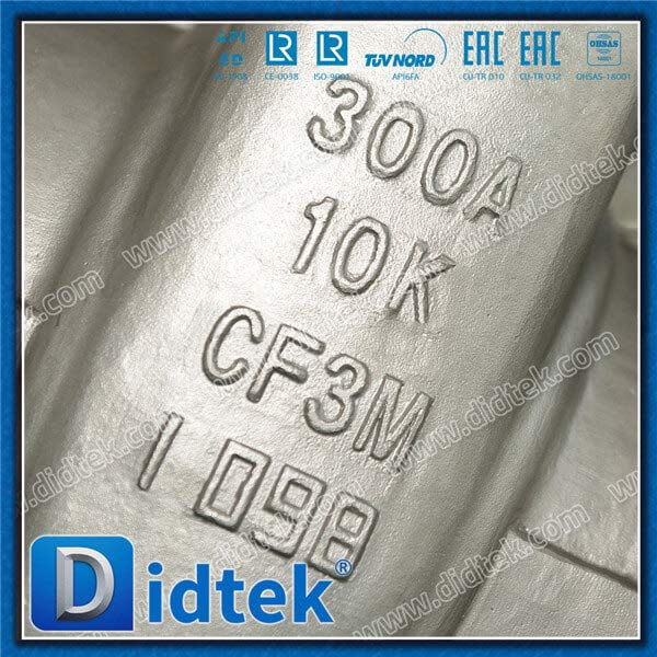 CF3M BB Manuel de porte en acier inoxydable 10K