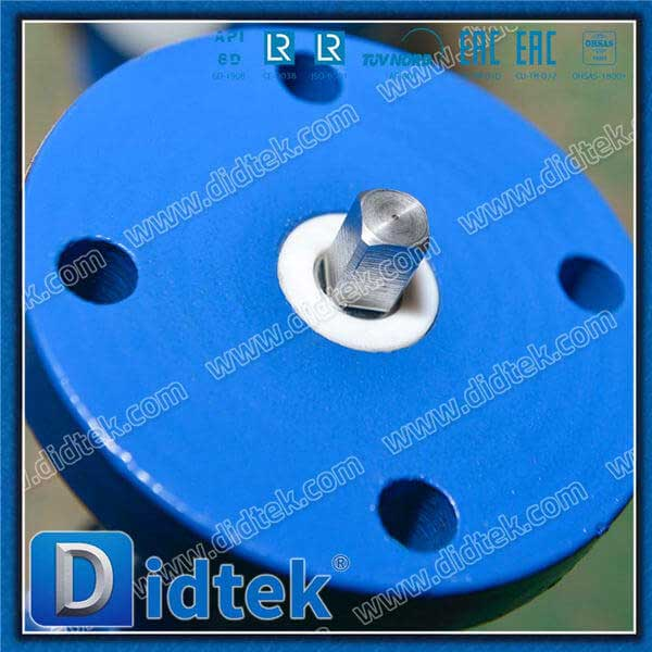 PTFE scellant le fer ductile GGG40 Valve de papillon concentrique