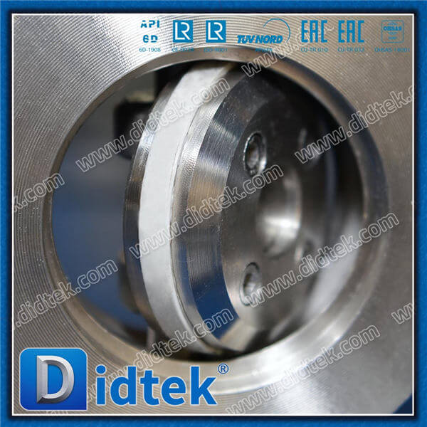 Triple décalage de la plaquette papillon Valvedn80 CF8M