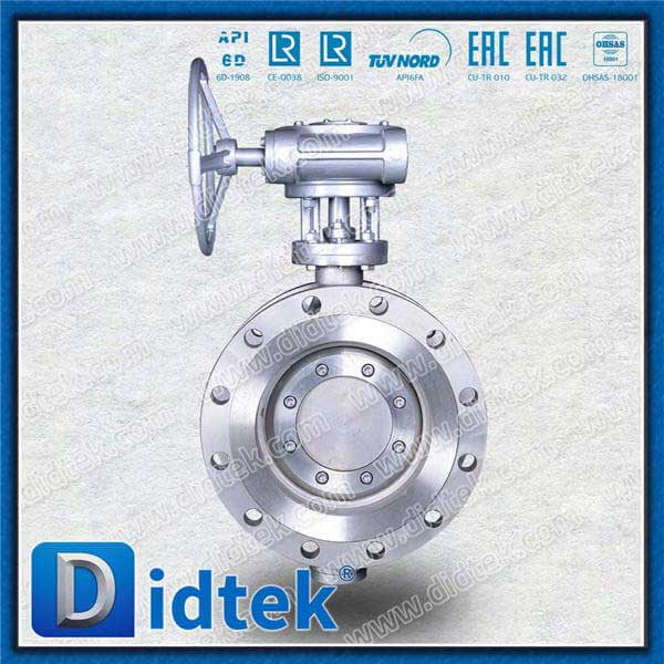 CF8M Triple Offset Butterfly Valve