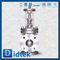 5A MATÉRIEL F53 + PTFE ANGLE ANGLE GLOBE VALVE AVEC RAYONS ET