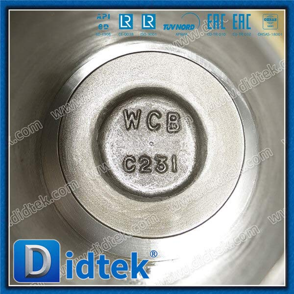 Butt Seld Carbon Steel WCB 8 '' 600 Vanne de porte