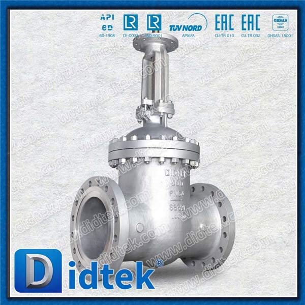 GOST à ​​haute pression 12815-80 Russie Standard SS321 Valve de porte