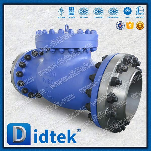 Din Swing Valve à contre-courant DN400 PN63