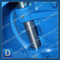 Valve de contrôle de papillon avec contrepoids hydraulique
