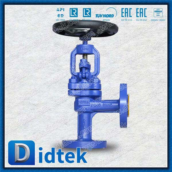 1,0619 Valve de globe d'angle