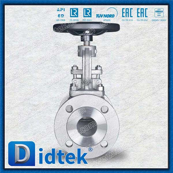 DIN Standard Fange Globe Globe Valve de contre-pied