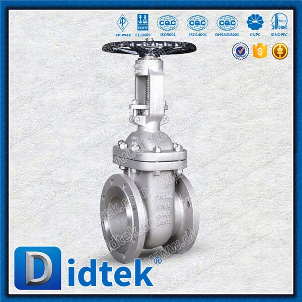 Vanne à vanne DIN 1.4408 DN125 PN10