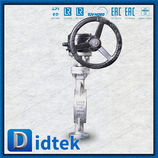 Triple décalage de la plaquette papillon Valvedn80 CF8M