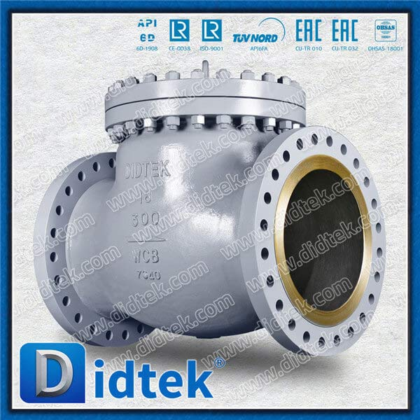WCB FLANCED 18 '' 300 lb Swing Valve