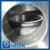 robinet d'arrêt sphérique du matériel F53+PTFE d'angle de siège de 5A avec des inspections de RAYON X et de ressuage