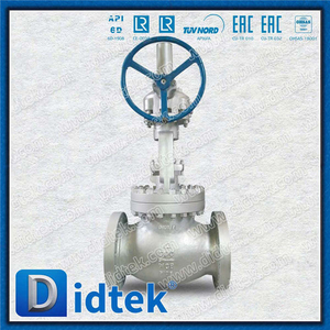 Acier coulé A216 WCB GEAR OP OP Balance Disc Globe Valve