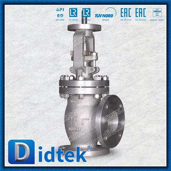 robinet d'arrêt sphérique du matériel F53+PTFE d'angle de siège de 5A avec des inspections de RAYON X et de ressuage