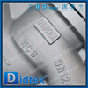 Vanne à soufflet WCB en acier moulé PN40