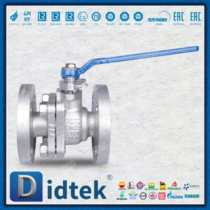 Tige flottante posée par métal d'acier inoxydable DIN/EN anti-éruption de robinet à tournant sphérique