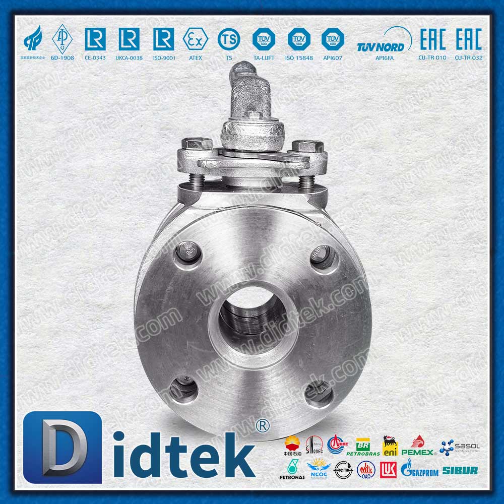 Robinet à tournant sphérique flottant à siège en PTFE JIS 5K à alésage réduit