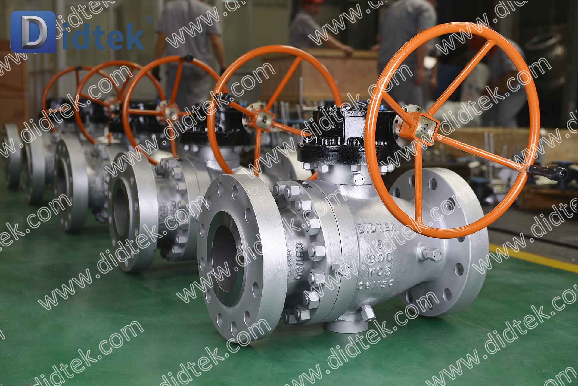 A-9 DIDTEKCTBV-robinet &agrave; bille &agrave; tourillon en Nickel Ni60 &agrave; si&egrave;ge m&eacute;tallique haute temp&eacute;rature 6 pouces DBB 600LB + K11