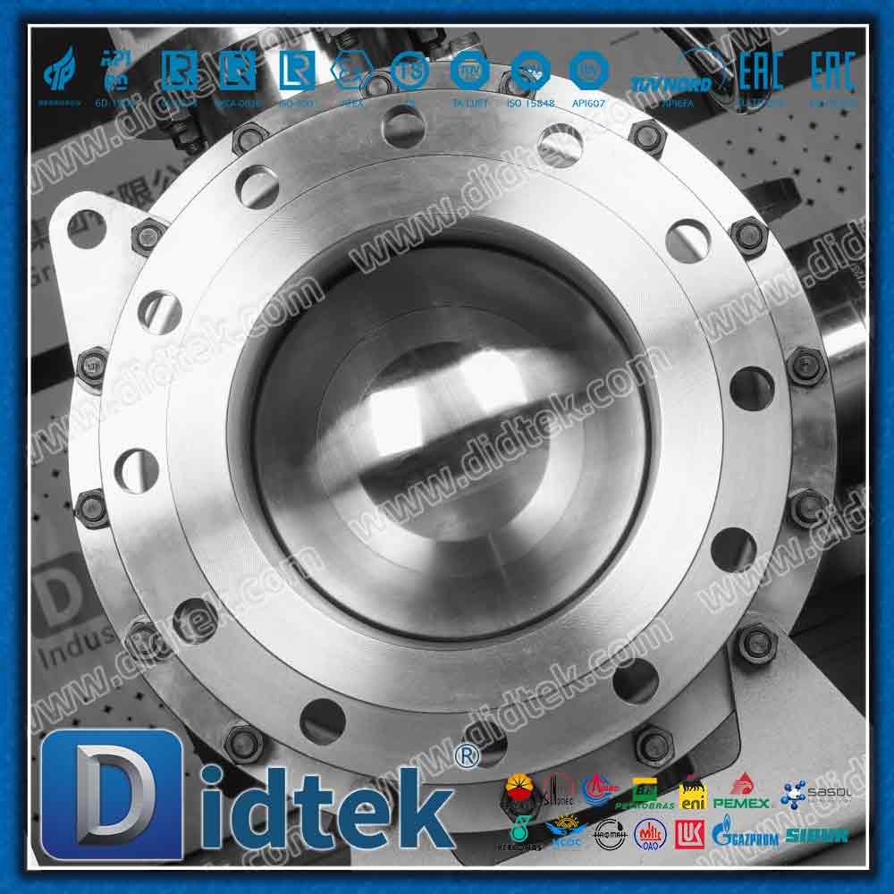 Inconel Alloy625 joint à lèvre Elgiloy tourillon robinet à tournant sphérique