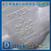 Soupape à vanne du joint 2500LB RTJ sous pression 