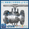 Didtek Necking Double-Direct Lip Special Alliage Inconel 825 Tourillon Ball Valve