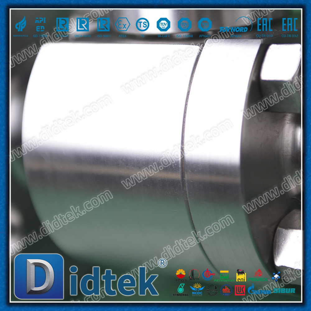 Robinet à bille flottant forgé haute pression RF duplex en acier inoxydable Class1500 F51