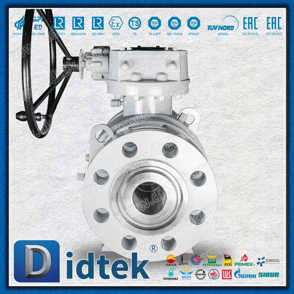 Robinet à bille en acier forgé haute pression 2500LB pour injection d'eau