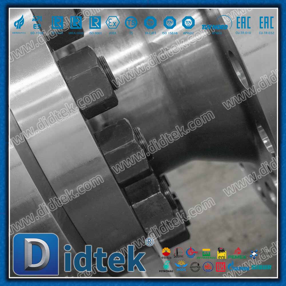 Robinet à tournant sphérique à haute pression de joint de lèvre de recouvrement d'Inconel 625 pour l'ingénierie maritime