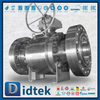 Robinet à tournant sphérique à haute pression de joint de lèvre de recouvrement d'Inconel 625 pour l'ingénierie maritime