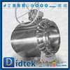 Robinet à bille à tourillon PTFE Elgiloy Marine Engineering FPSO F316