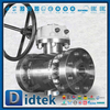 Robinet à tournant sphérique forgé par classe F51 1500 avec cachetage de PEEK