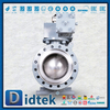 Robinet à tournant sphérique hydraulique pneumatique marin pour l'ingénierie offshore