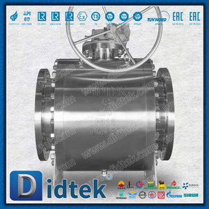 Robinet à bille à tourillon PTFE Elgiloy Marine Engineering FPSO F316